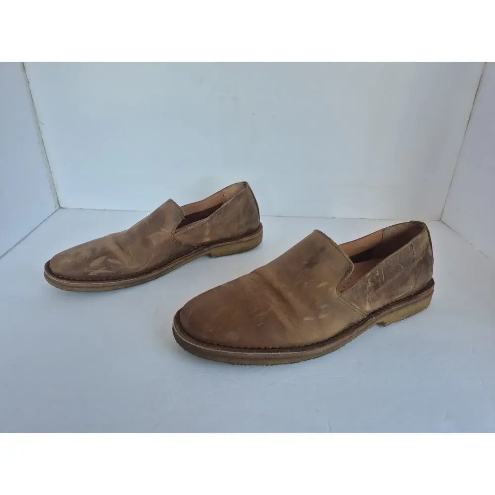 Men Astorflex Patnoflex Travel Loafers Tan Leather Slip On Shoes Italy 12
